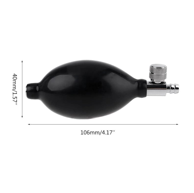 Picture of Blood Pressure Monitor Inflation Pump Latex Bulb with Twist Air Release Valve