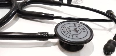 Picture of BSMI Black Edition Light Weight Stethoscope