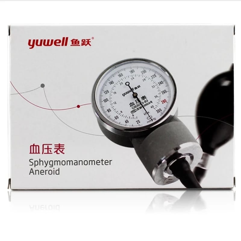 Picture of yuwell aneroid sphygmomanometer manual sphygmomanometer blood pressure monitors manual watches blood pressure meter - Grey