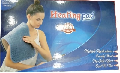 Picture of AT-EX Heat Therapy Orthopaedic Pain Reliever Electric Heating Pad for Joints, Muscle, Back, Leg, Shoulder, Knee, Neck (with Auto Temperature Controller)