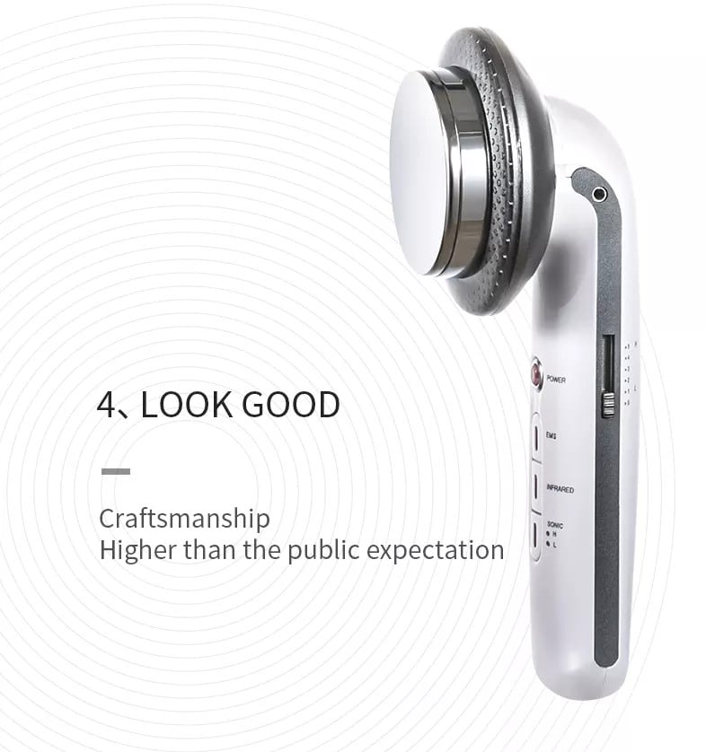 Picture of Ultrasound Cavitation EMS Body Slimming Fat Barning Weight Loss Infrared Ultrasonic Wave Therapy Beauty Body Slimming Machine