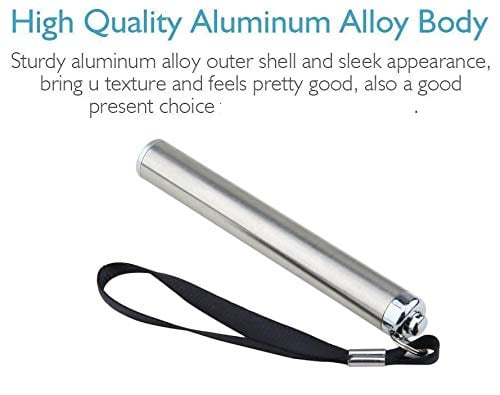 Picture of 2 Pack-Camping, Doctor, Dentist, Travel Led Flashlight Pocket Medical Torch Light with Convex Cree Led