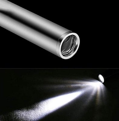 Picture of 2 Pack-Camping, Doctor, Dentist, Travel Led Flashlight Pocket Medical Torch Light with Convex Cree Led