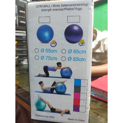 Picture of 1pc pelota pilates 75 cm Exercise GYM Balance Fitness Yoga Ball Fitness Anti Burst ball For Body Yoga Workout