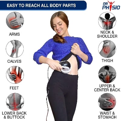 Picture of Electric Full Body Massager For Pain Relief of Back, Leg & Foot