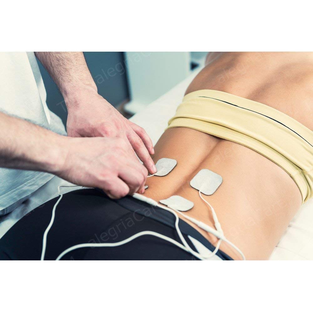 Picture of White Physiotherapy Equipments Self Adhesive Electrode Pads For Electronic Stimulators, Ift, Tens,Ems & Pulse Massagers