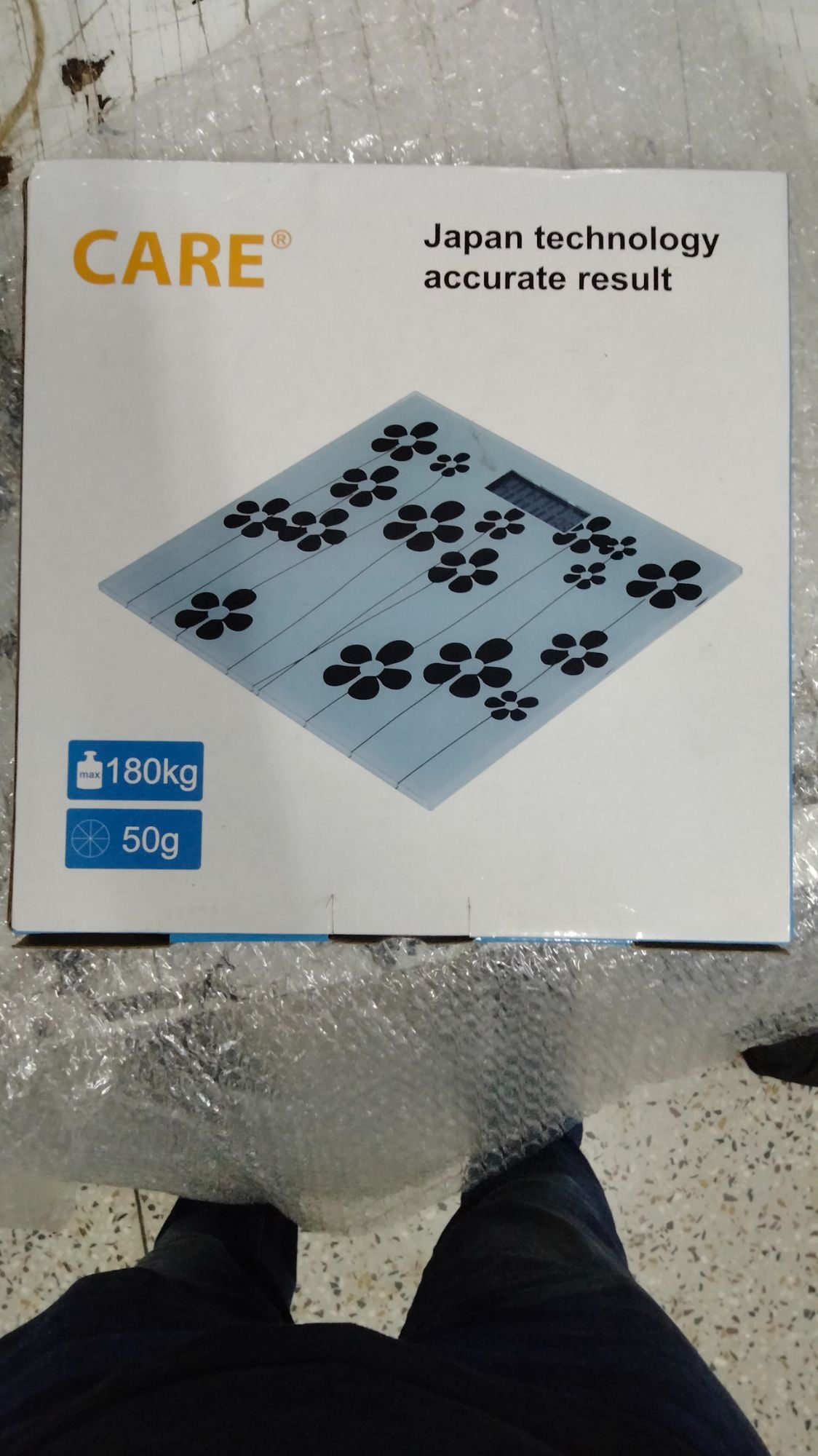 Picture of Electronic Thick Tempered Glass & LCD Display Digital Personal Bathroom Health Body Weight Scales For Body Weight, Weight Scale Digital For Human Body, Weight Machine For Body Weight