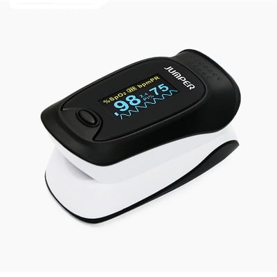 Picture of Jumper 500D Medical Portable Finger Pulse Oximeter Blood Oxygen Heart Rate Saturation Meter OLED Oximetro De Dedo Saturometro Monitor