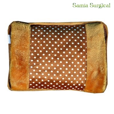 Picture of Cute Dot Pattern 220V 500W Rechargeable Winter Hand Warmer Electric Hot Water Bottle Bag Hand Warmers with Plug Converter