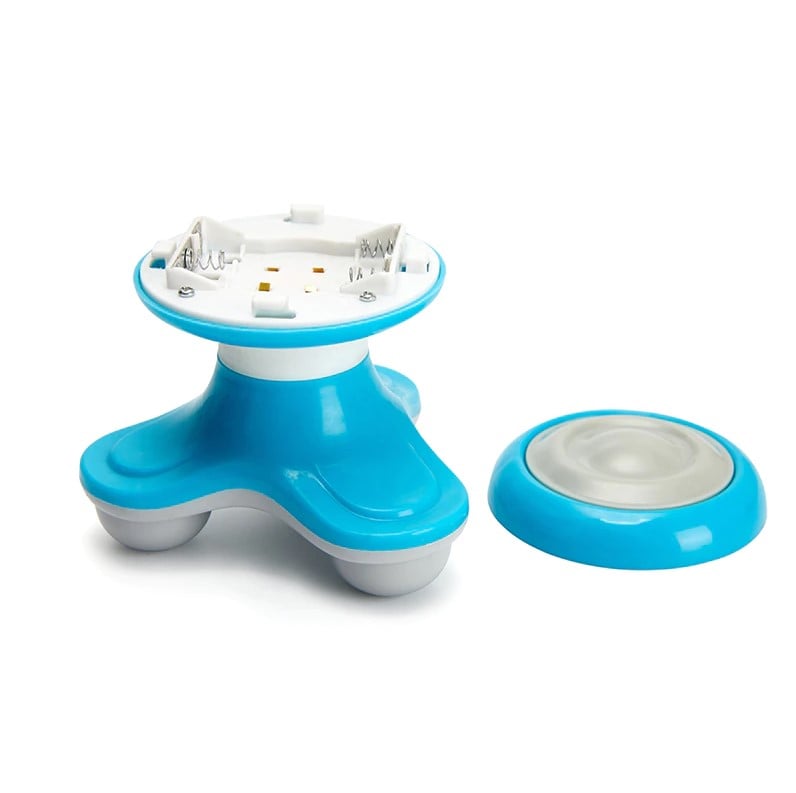 Picture of Mini Neck Massager Function Massage For Neck Back Head Plastic Triangle Shape Electric USB Beauty Anti Cellulite Body Relaxation