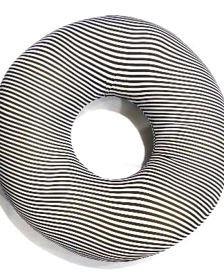 Picture of Donut Orthopedic High Density Seat Cushion Relieves Piles, Lower Back Pain, Coccyx, Sciatica used in Office Chairs, Car Seat