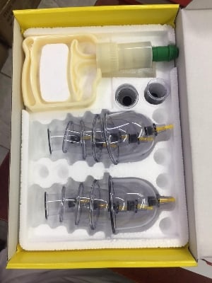 Picture of Vacuum 12 cupping Medical Therapy Magnetic Machine Suction Acupressure Machine