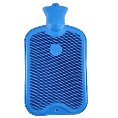 Picture of Coronation 1.5 Litres Leakproof Rubber Hot Water Bottle for Pain Relief One Side Ribbed (Backpain, Neckpain, Stomachpain)