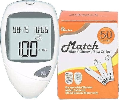 Picture of OK Meter Match-Blood Glucose Monitor