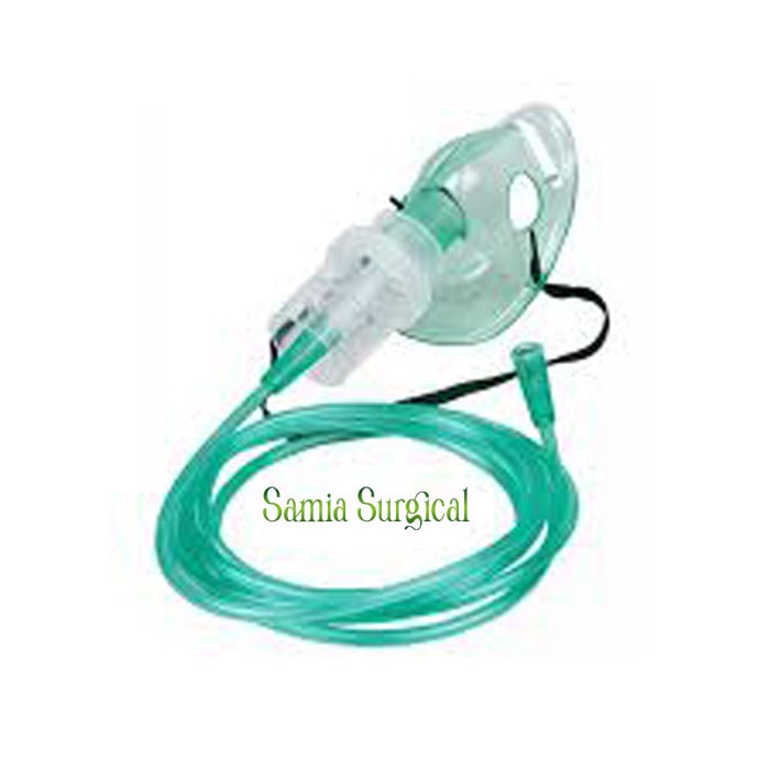 Picture of Nebulizer Mask With Adult And Child Mouth Piece With Tubing 1pcs - Mouth