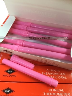Picture of Glass Clinical Thermometer 2pcs - Mouth