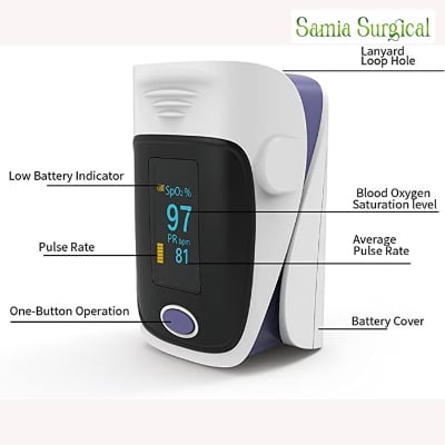 Picture of Yonker Fingertip Pulse Oximeter - Hand