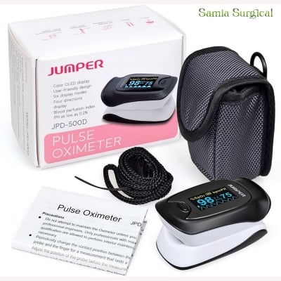 Picture of JUMPER JPD-500D FINGERTIP PULSE OXIMETER - Hand