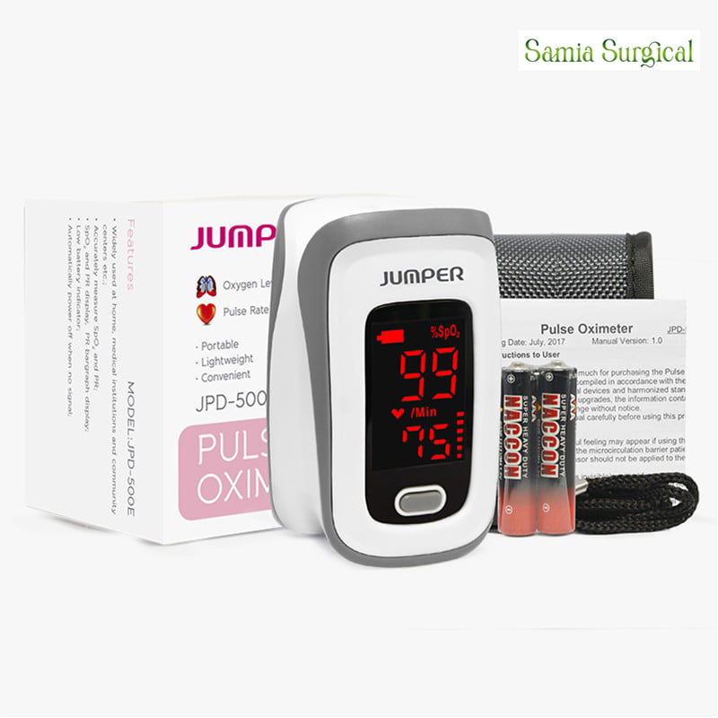 Picture of Jumper JPD-500E (LED Version) Fingertip Pulse Oximeter Orgina - Hand