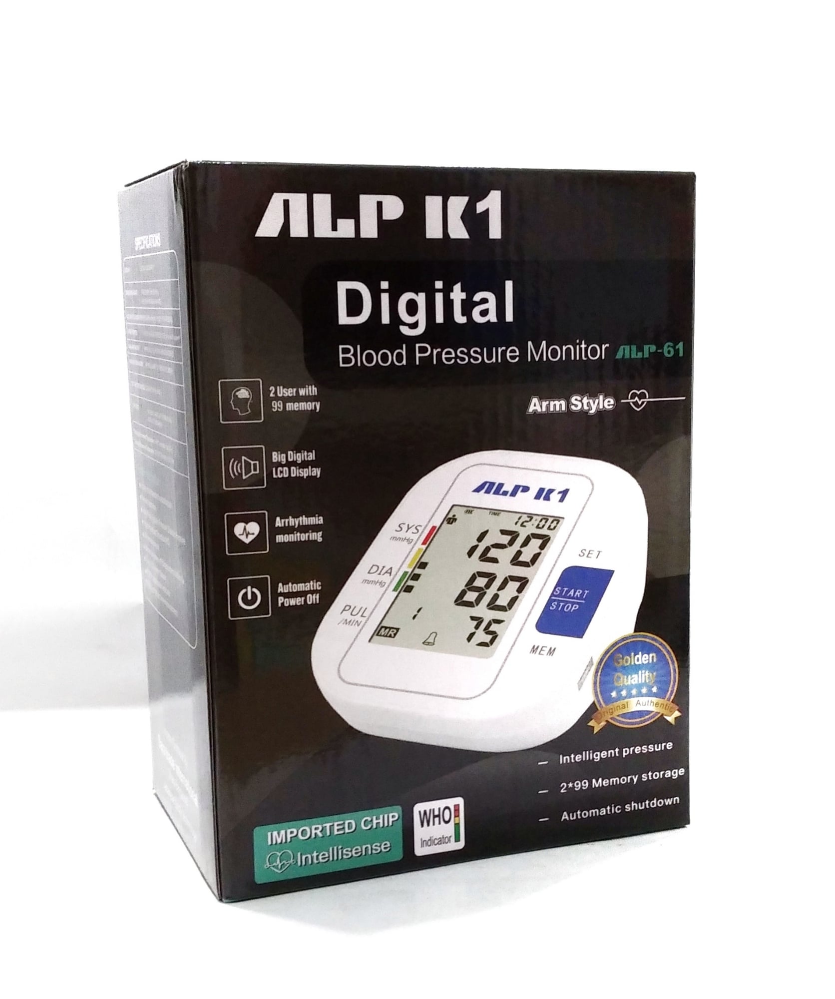 Picture of ALPK1 Digital Blood pressure Bp Monitor