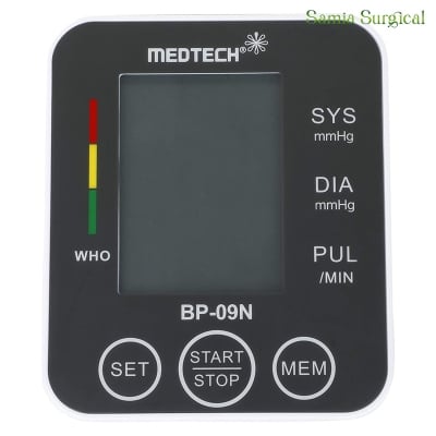 Picture of DIGITAL BLOOD PRESSURE MONITOR MEDTECH-BP09N