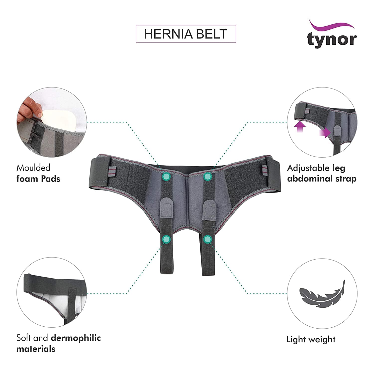 Picture of Tynor Hernia Belt-A16