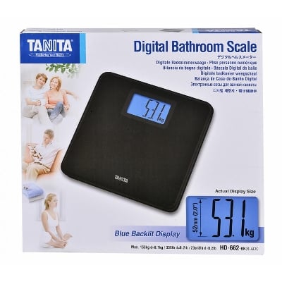 Picture of TANITA Digital Weight Scale Black HD-662