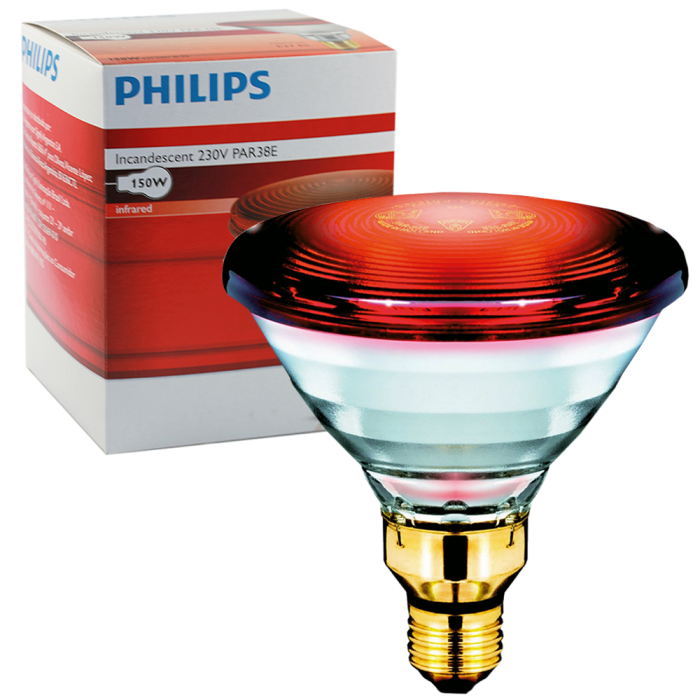 Picture of Philips Infrared Heating Lamp BULB-150W