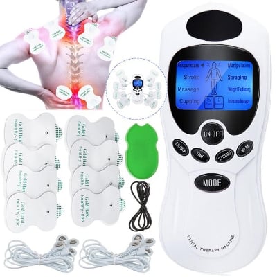 Picture of 8 mode EMS Electric herald Tens Machine Acupuncture Body Massage Digital Therapy Massager Muscle Stimulator Electrostimulator