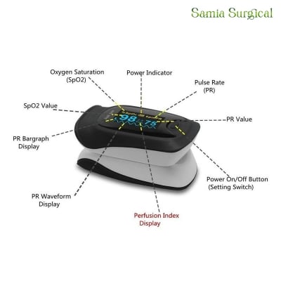Picture of Jumper Fingertip Pulse Oximeter JPD-500D - Hand