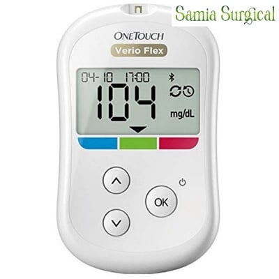 Picture of OneTouch Verio Flex Blood Glucose Test Meter - Hand
