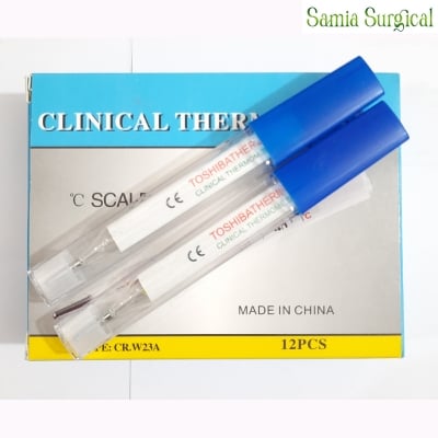 Picture of Toshiba Clinical Glass Thermometer 1 pcs - Mouth