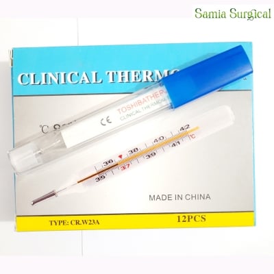 Picture of Toshiba Clinical Glass Thermometer 1 pcs - Mouth