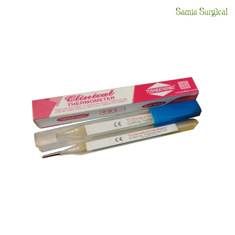 Picture of Toshiba Clinical Glass Thermometer 1 pcs - Mouth