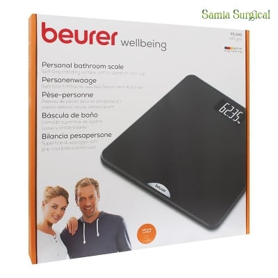 Picture of beurer Weight Scale DigitalPS Black-PS240