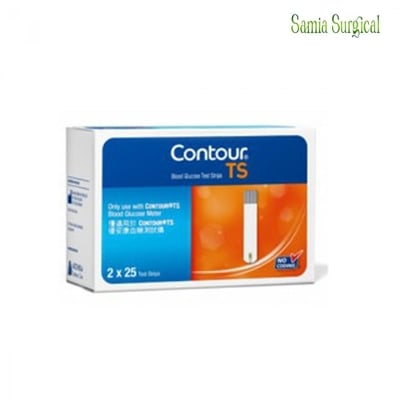 Picture of Contour TS Blood Glucose Test Strips (25pcs)