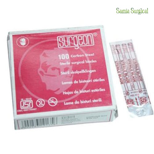 Picture of Surgean Surgical Bp Blade 1box, Size,10,11,12,15,20,21