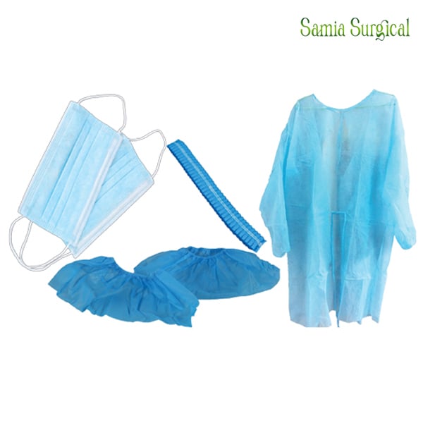Picture of Disposable Surgical Gowns set 1pcs