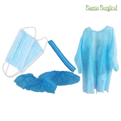 Picture of Disposable Surgical Gowns set 1pcs