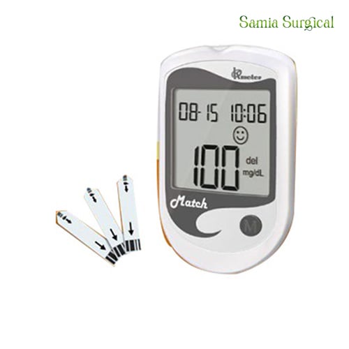 Picture of OKmeter Match Blood Glucose Monitoring System - Hand