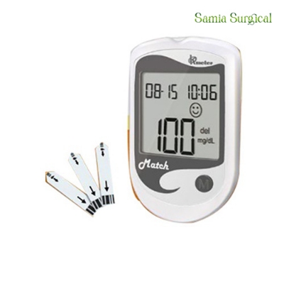 Picture of OKmeter Match Blood Glucose Monitoring System - Hand