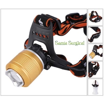 Picture of Hi quality Rechargeable LED Headlight dual light zoom headlamp for cycling bike riding