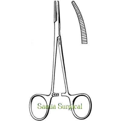 Picture of Mosquito forceps straight surgical instrument 5 inch - 12 cm Tissue Forceps 1pcs SS