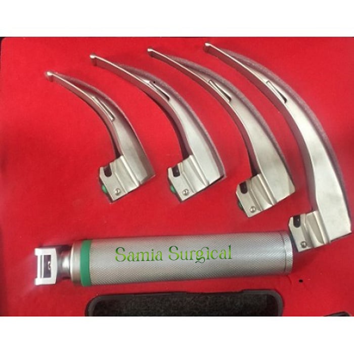 Picture of LARYNGOSCOPE 4 BLADE FIBER OPTIC BEST QUALITY PAKISTAN