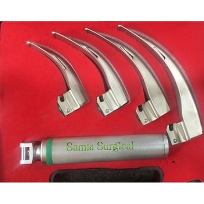 Picture of LARYNGOSCOPE 4 BLADE FIBER OPTIC BEST QUALITY PAKISTAN