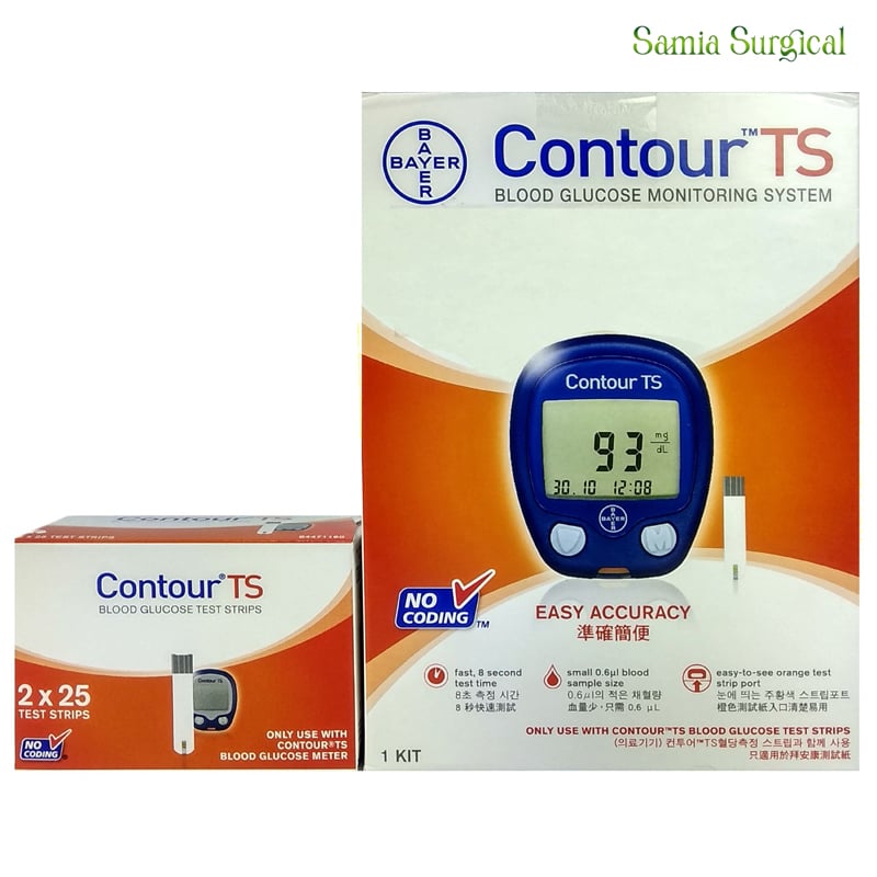 Picture of Contour TS Blood Glucose Monitor Glucometer
