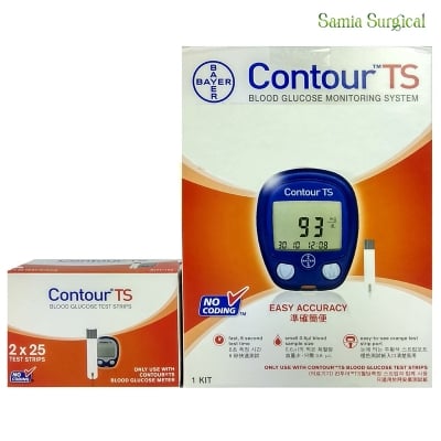 Picture of Contour TS Blood Glucose Monitor Glucometer