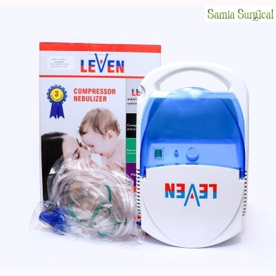 Picture of LEVEN  Compressor Nebulizar Machine for Child & Adults Nebulization