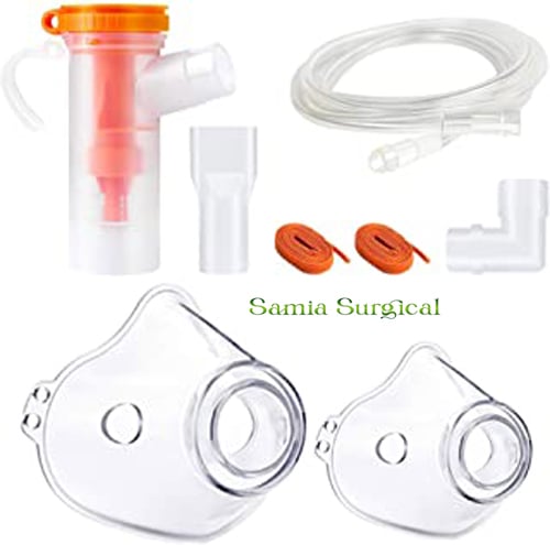 Picture of RBC Portable Compressor Nebulizer Child & Adults Nebulizetion Black Color 3Years Warranty