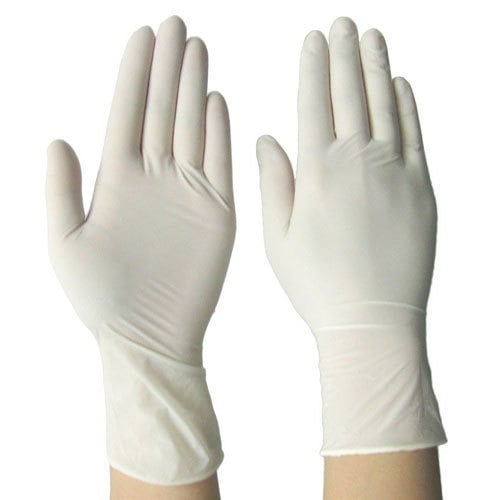 Picture of White Latex Examination Gloves  30 pcs (15 Pair)